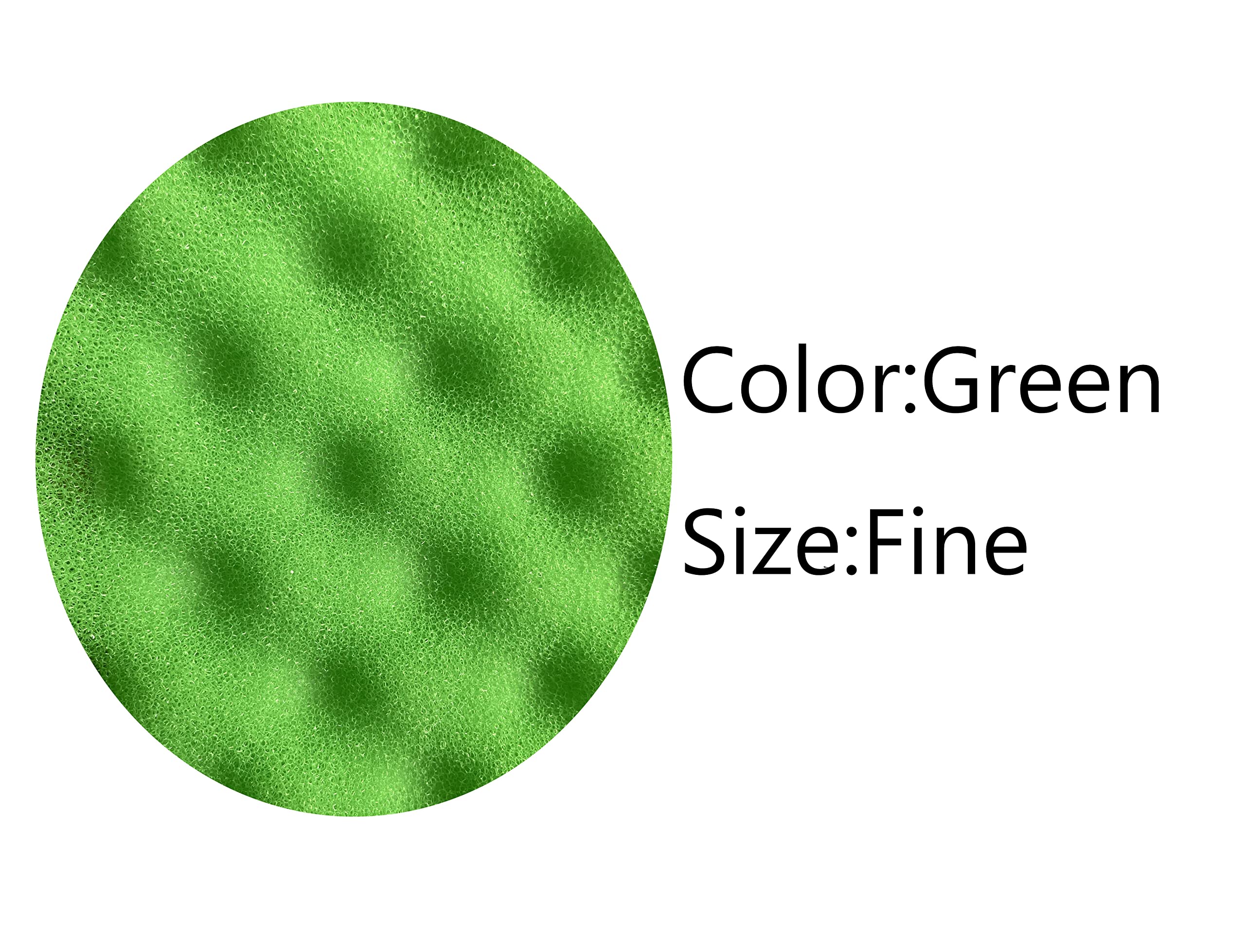Spugne Per Filtro Laghetto - Set Da 3 Pezzi, Verde-Blu-Nero, 43x28 Cm, Per Filtrazione Biologica