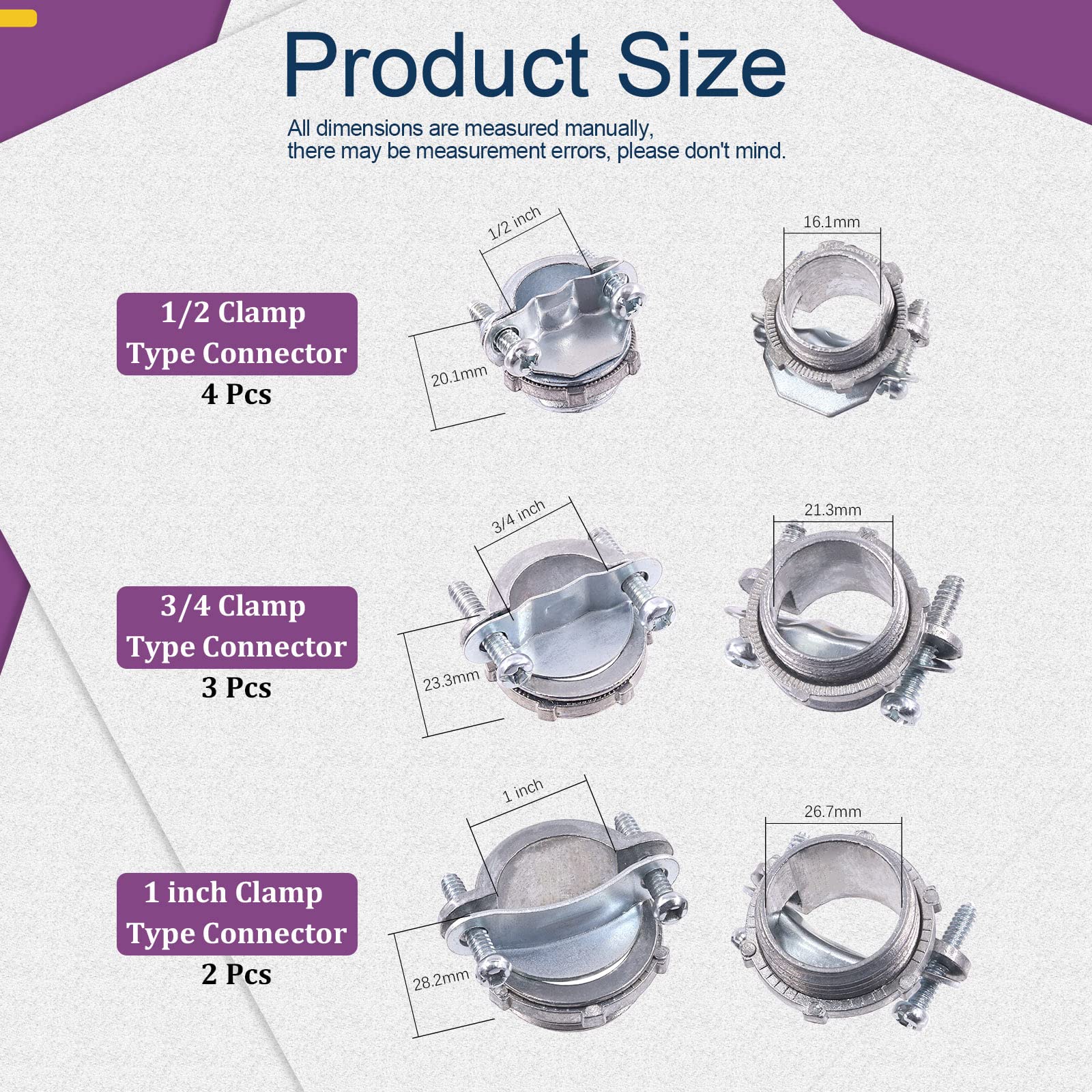 ARLINGTON Industries 8630 1 INCH EMT to Flex, Cable Range of 1.25 to 1.37, Combination Coupling, Silver, ZINC DIE-CAST