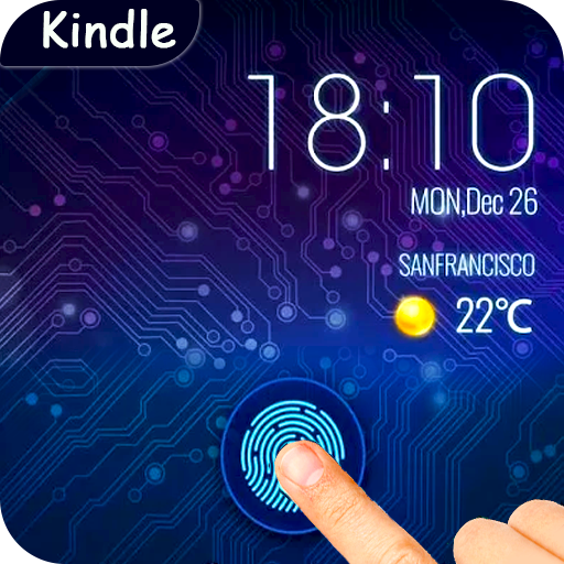 Fingerprint lock screen for Kindle Fingerprint Face Id Face