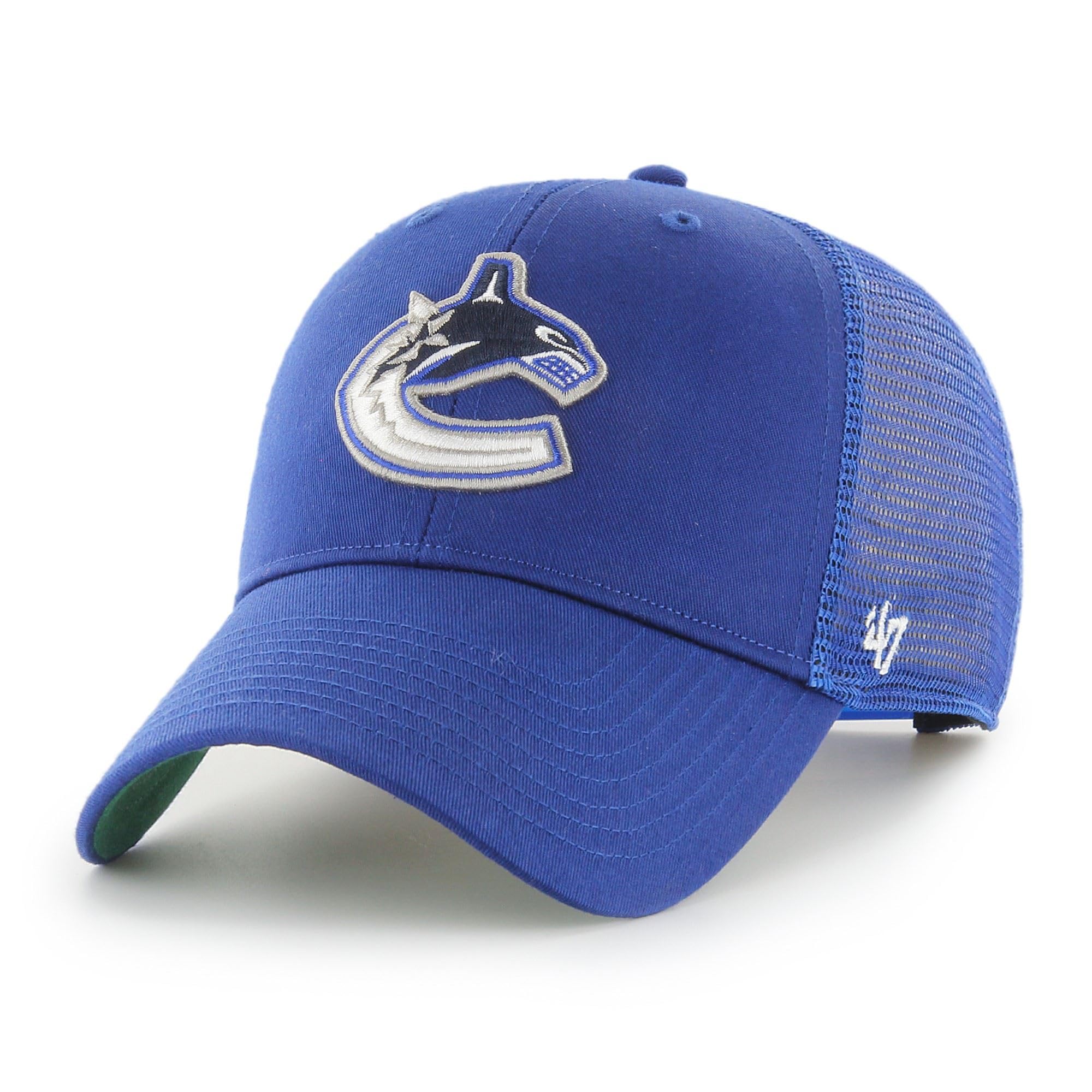 Unisex Vancouver Canucks #36733 47 Vancouver Canucks Nhl Most Value P. Branson Blue Adjustable Trucker Cap