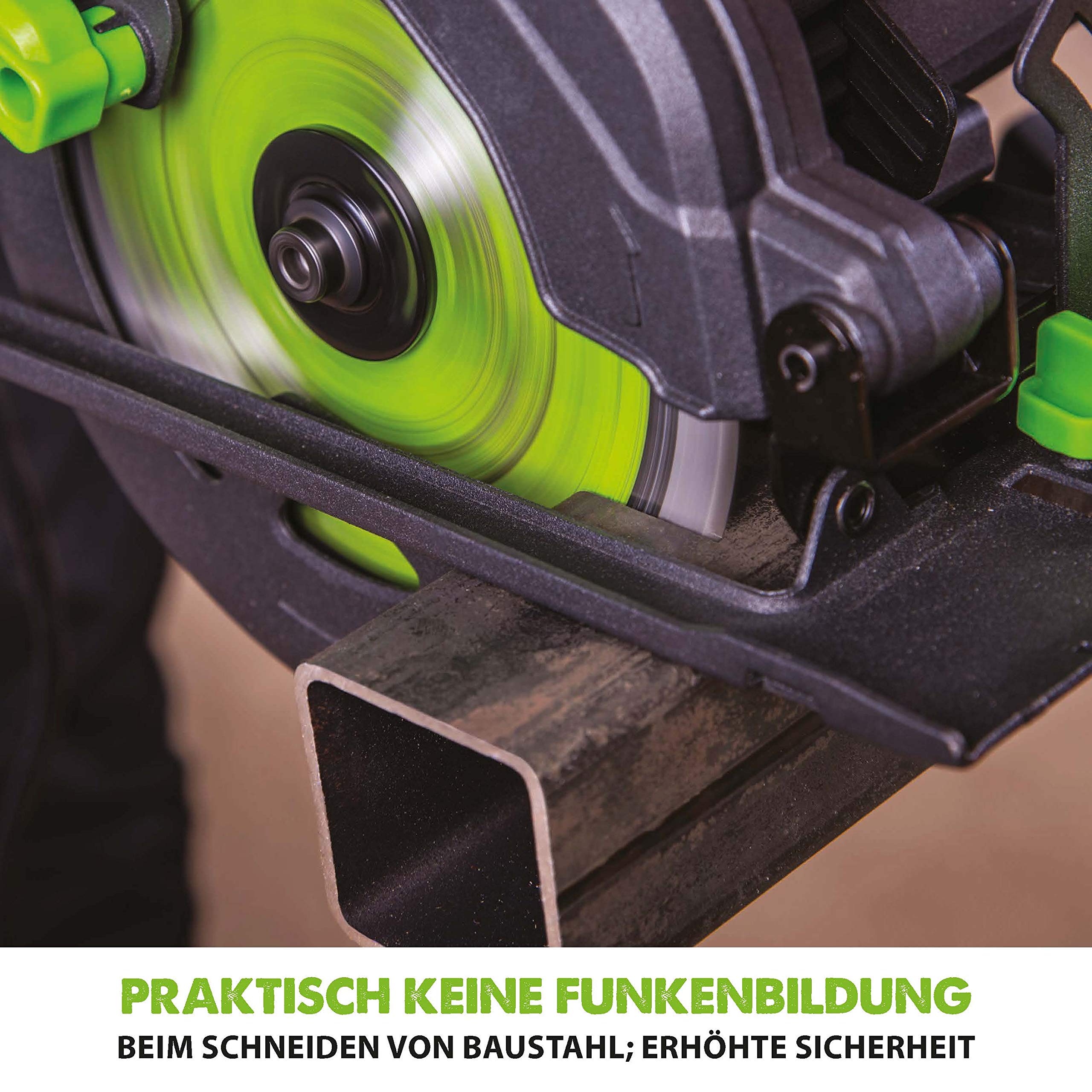 Evolution Power Tools Elektrowerkzeuge F165CCSL Mehrzweck-Kreissäge (165 mm, 230V)