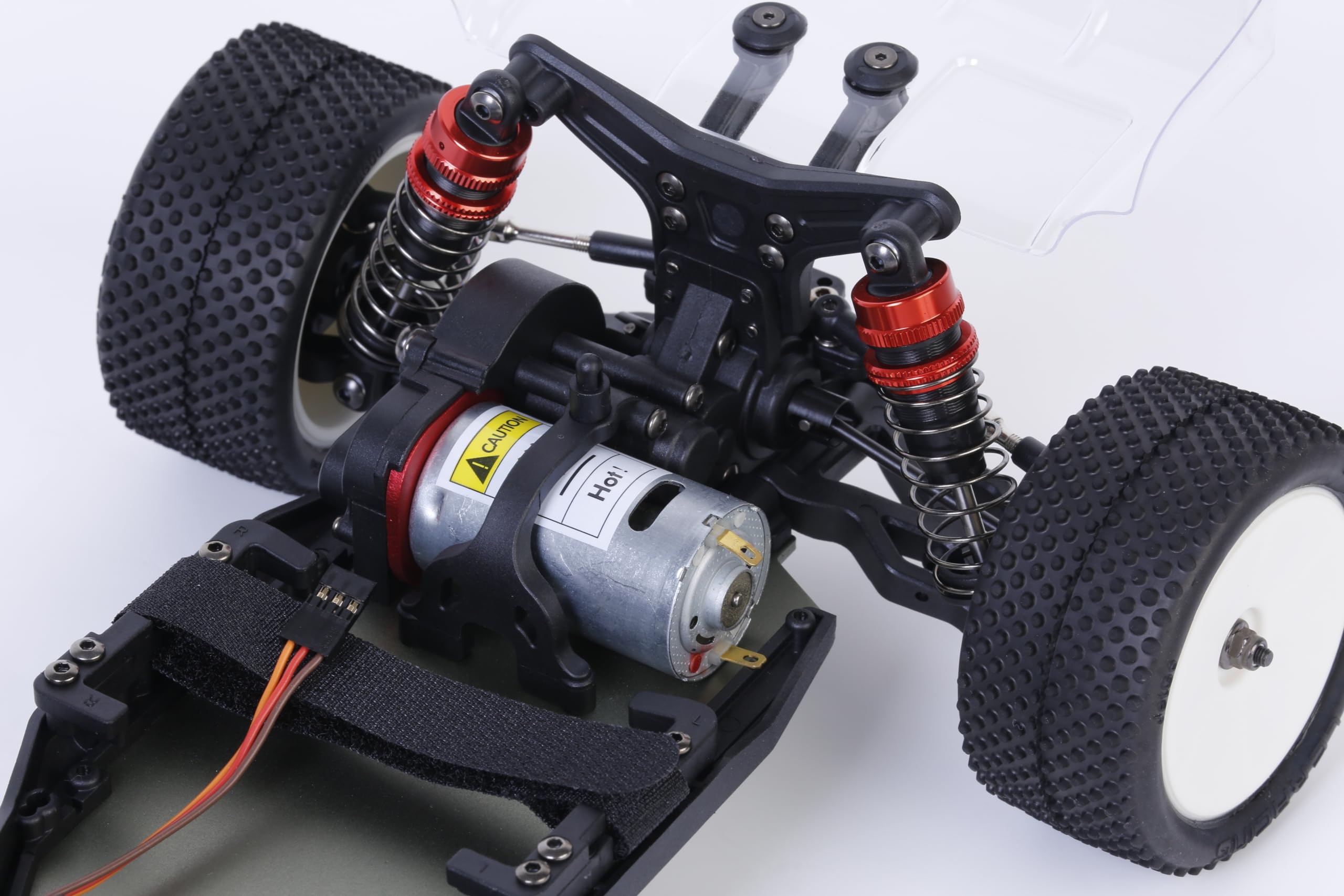 LCRACING RC Car BHC-1 1/14 2WD Buggy samochód, zmontowany, czarny