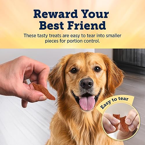 Miniatura 4 de Blue Buffalo True Chews Premium Jerky Cuts - Golosinas para perros, fabricadas en los Estados Unidos con ingredientes naturales, carne de res, bolsa