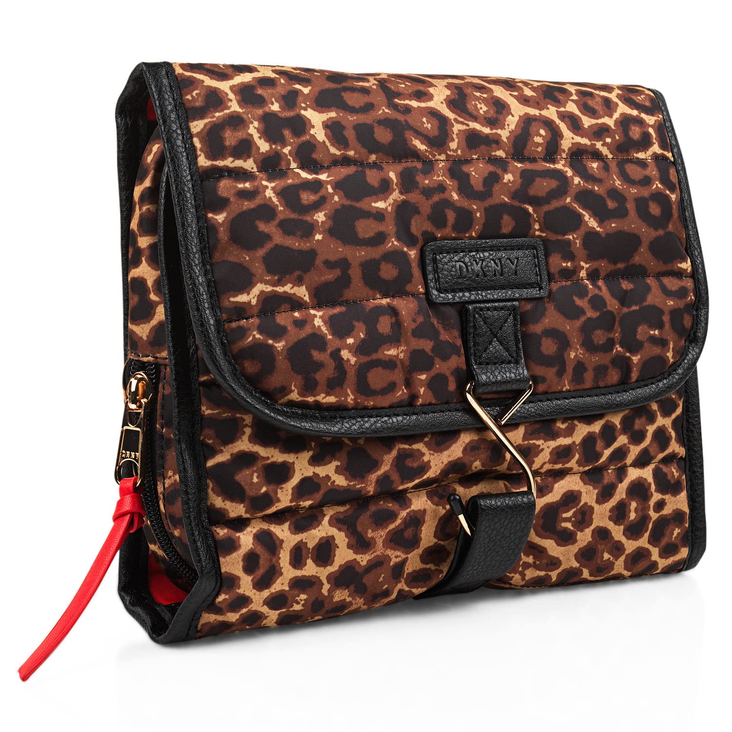 DKNY Neceser Mujer. Neceser Maquillaje Organizador. Bolsa Aseo Mujer. Neceser Viaje - Neceser Grande. Neceser Mujer Maquillaje. Bolsa Maquillaje. DK36323, Leopardo