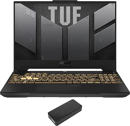 Miniatura 1 de ASUS TUF Gaming F15 Laptop para juegos (Intel i5-13500H de 12 núcleos, 16 GB de RAM, 2 x 2 TB PCIe SSD RAID 1 (2 TB), GeForce RTX 4050, 15.6