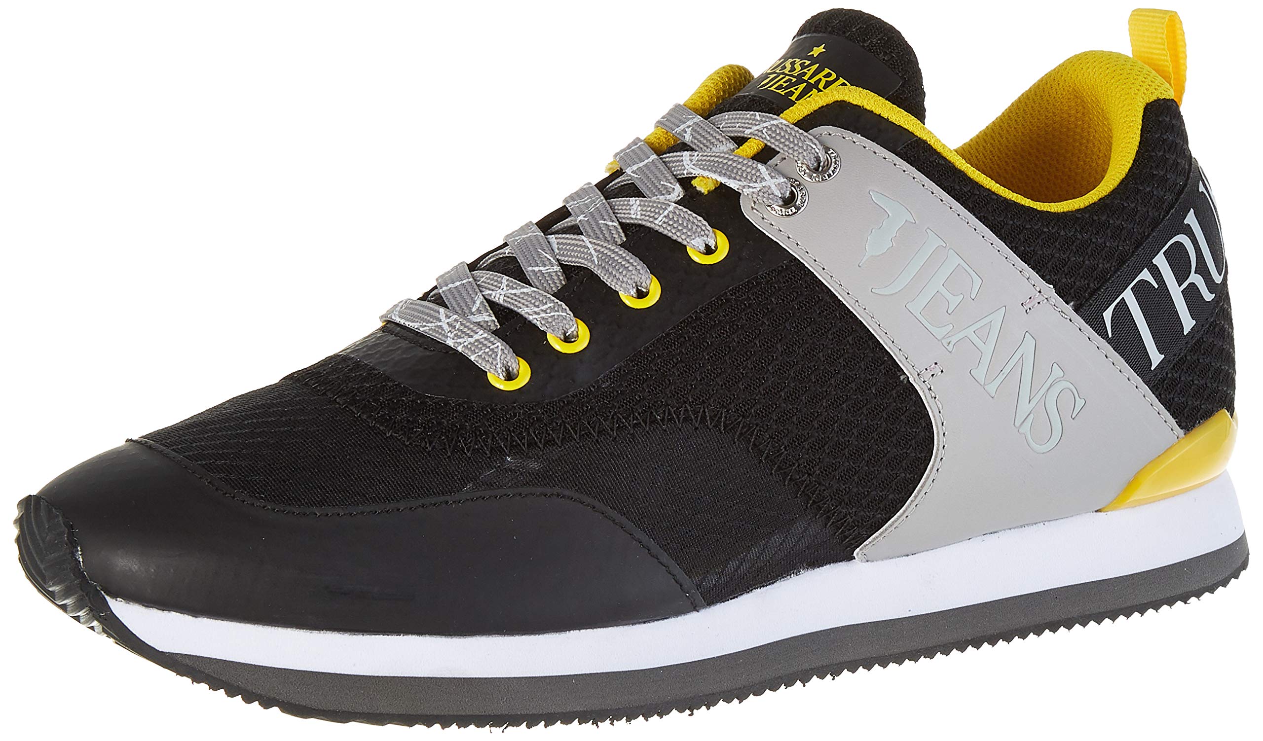 Trussardi Jeans Men's Running Pu Ultralight Oxford Flat