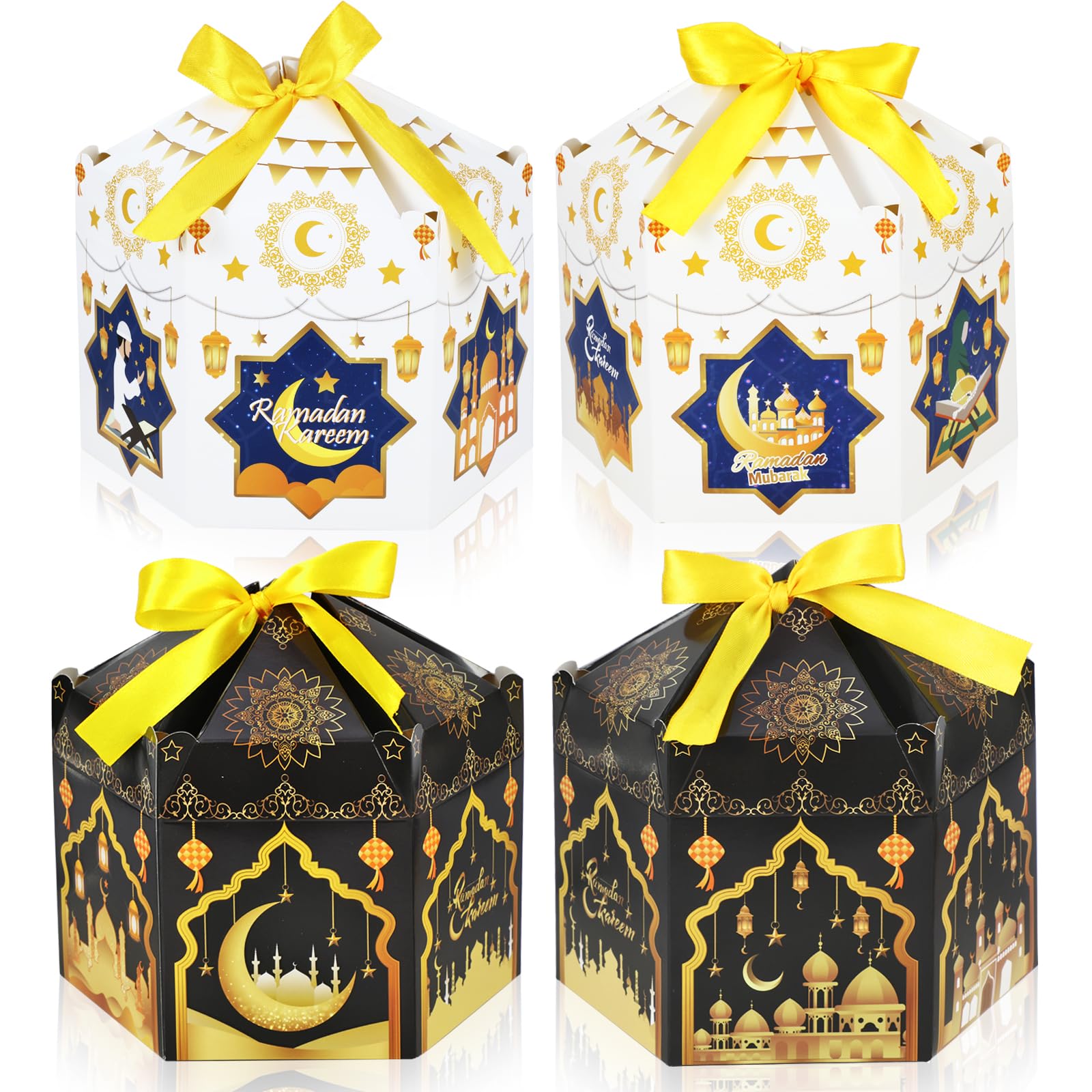 Práctico Razonable En Forma De Luna Y Estrella Eid Mubarak Aislado Sobre Fondo Transparente 812337 15230
