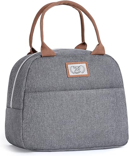 Miniatura 1 de Lekesky Bolsa de almuerzo para mujer, lonchera aislada, contenedor de trabajo