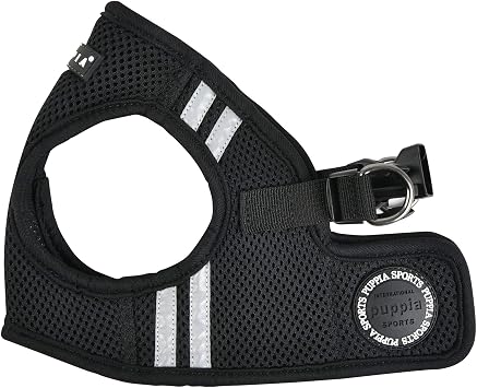 Puppia Soft Vest Harness Pro - Black - S
