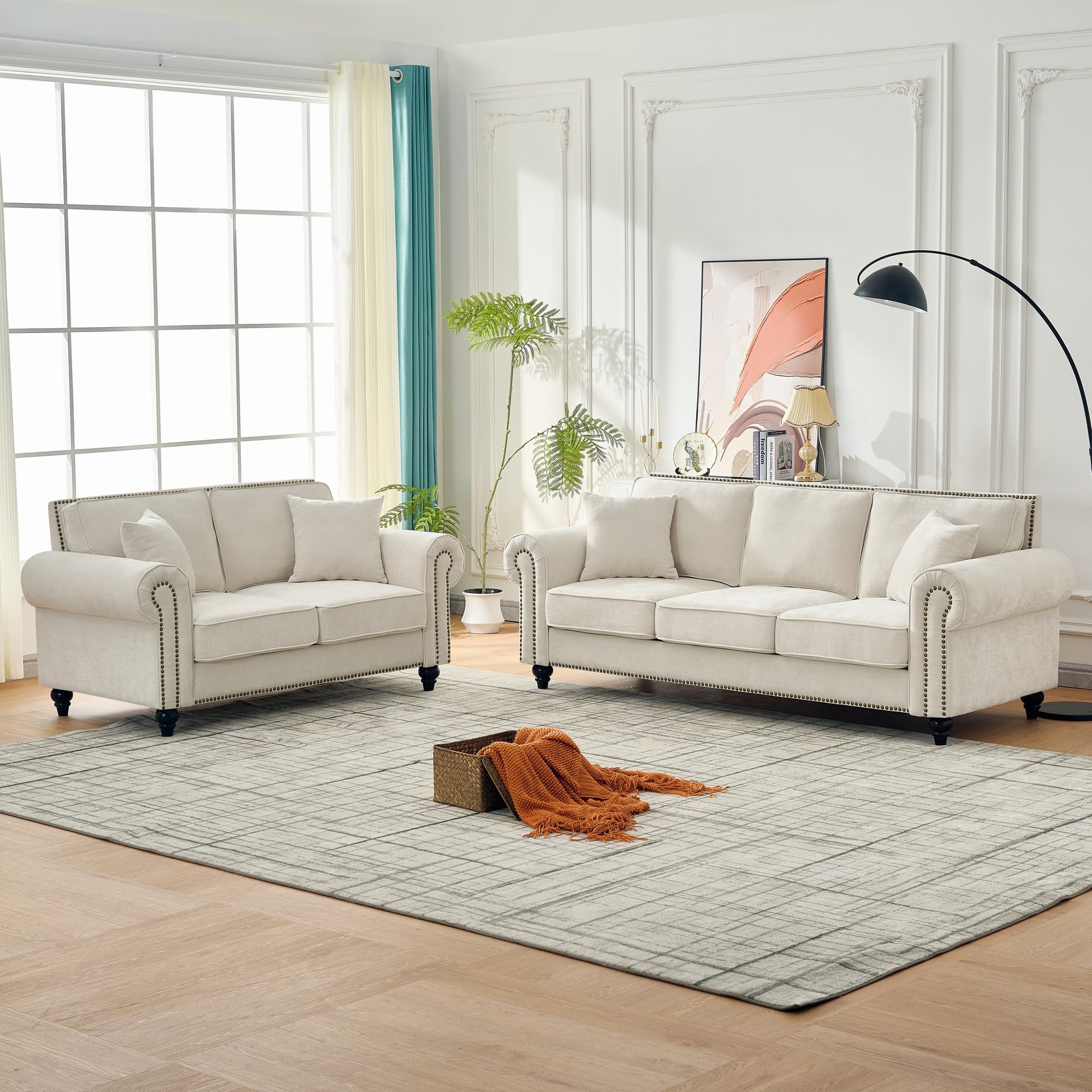 KANDEMONO THE CUSHION SOFA（アイボリー ライフスタイルの変化に寄り添うカスタマイズクッションソファ
