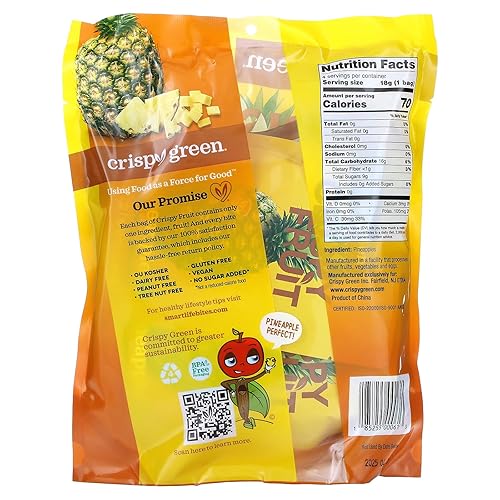 Miniatura 2 de CRISPY GREEN Piña liofilizada, 2.54 oz