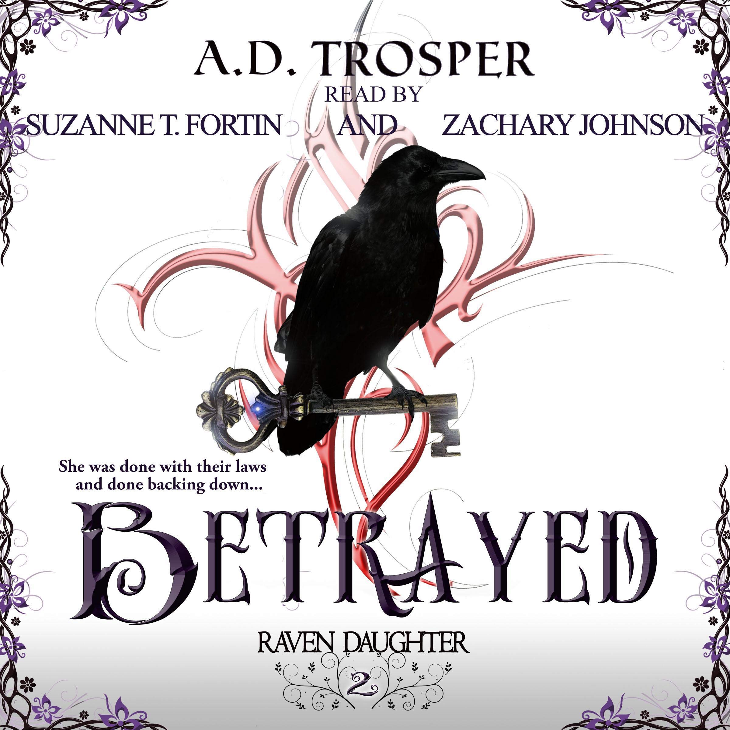 Cover art for Betrayed: Raven Daughter, Book 2