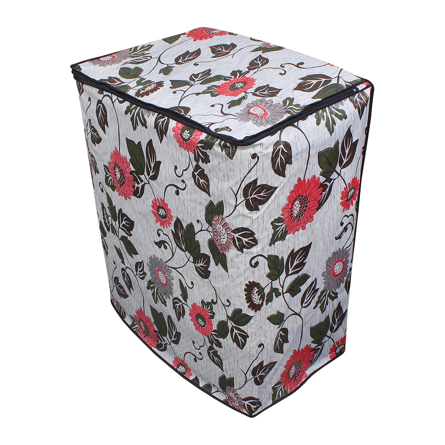 Lithara PVC Semi Automatic Washing Machine Cover For Godrej WS Edge 700 CTL 7 Kg | Size : 58.4 x 58.4 x 88.9 Cm | (Multicolor)-image-16