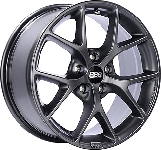 BBS SR Satin Grey Wheel with Painted Finish (16x7"/5x115mm, +36mm offset)