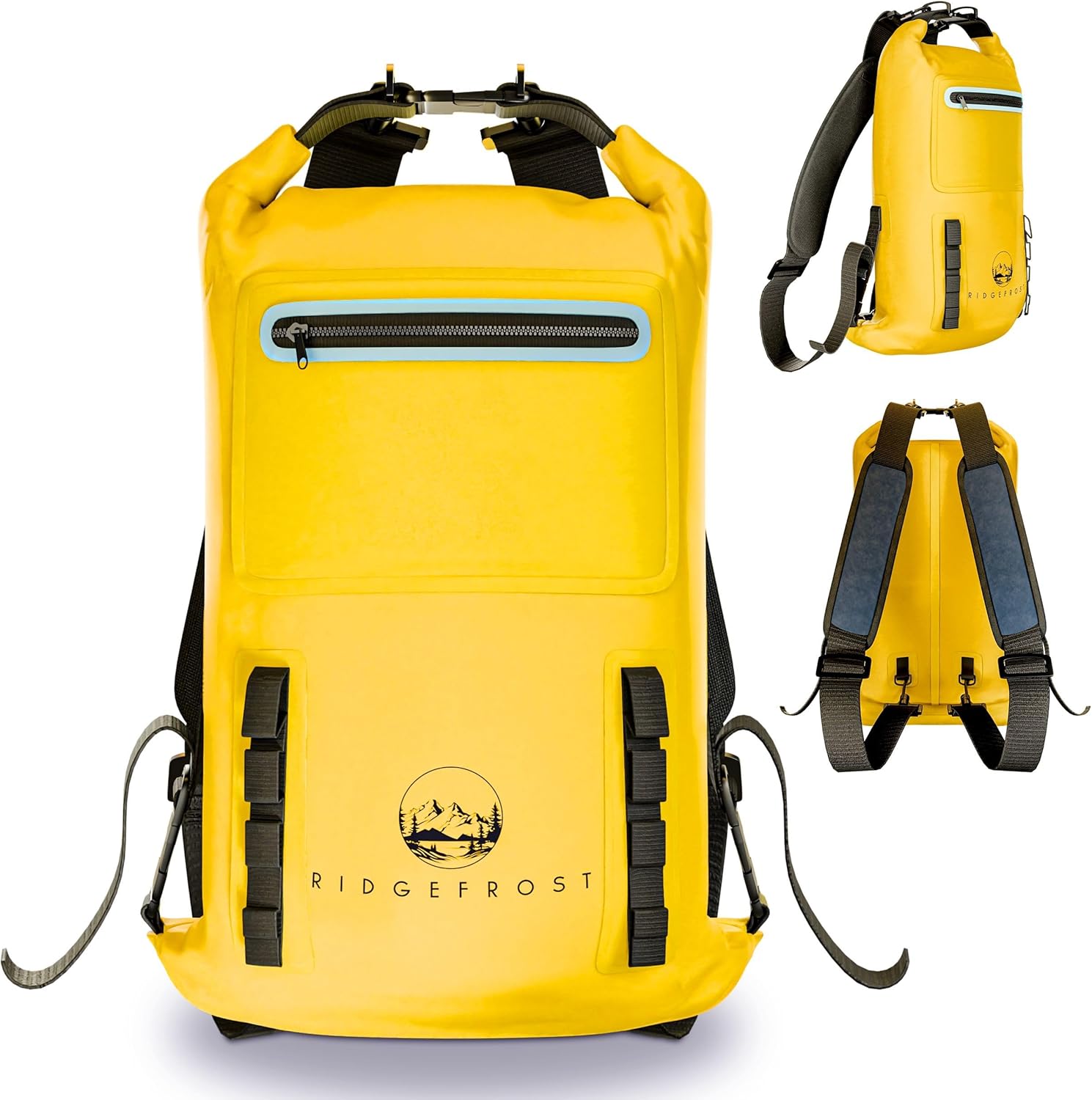 20L Dry Bag – Roll Top & Roll Bottom Lightweight Waterproof Backpack w/ 2 Compartments – Kayak Accessories w/ Cooler for Food & Drinks – Waterproof Boat Bag for Outdoors – Yellow Dry Bag Backpack 20L Dry Bag – Roll Top & Roll Bottom Lightweight Waterproof Backpack w/ 2 Compartments – Kayak Accessories w/ Cooler for Food & Drinks – Waterproof Boat Bag for Outdoors – Yellow Dry Bag Backpack