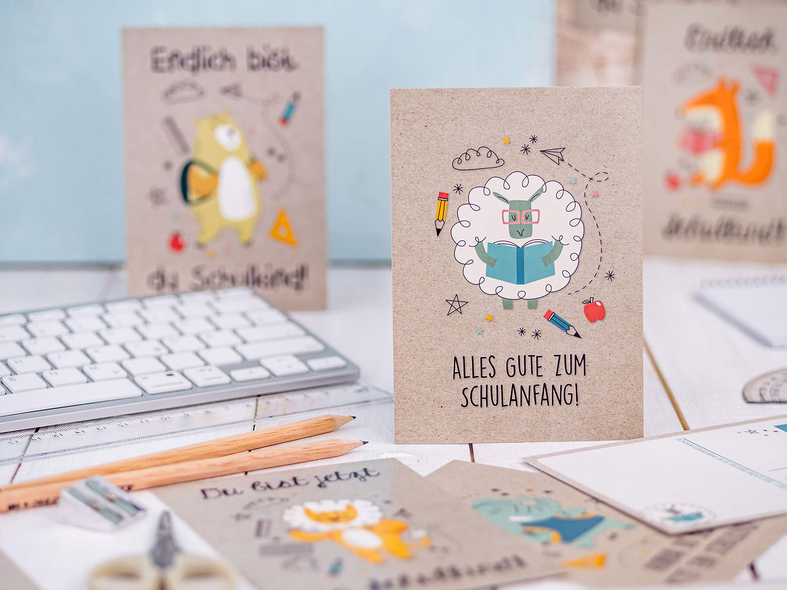 Lot De 32 Cartes De Vœux Pliables Avec 32 Enveloppes Motif Fleurs Et