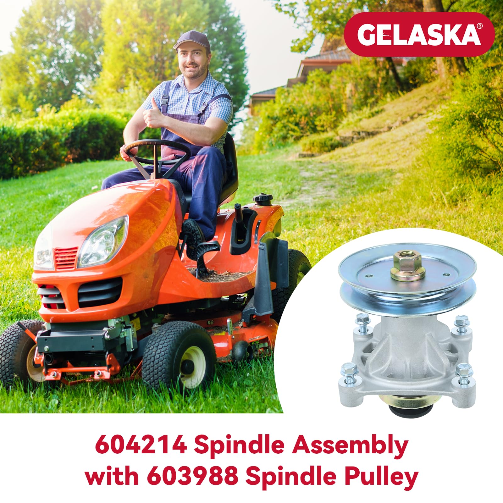 GELASKA Lawn Mower Pulley