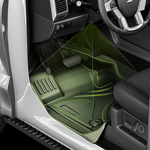 Miniatura 3 de AUTOSAVER88 Alfombrillas para piso y maletero para Jeep Grand Cherokee L 2021-2024, TPE ajuste a la medida, protección para todo tipo de clima,
