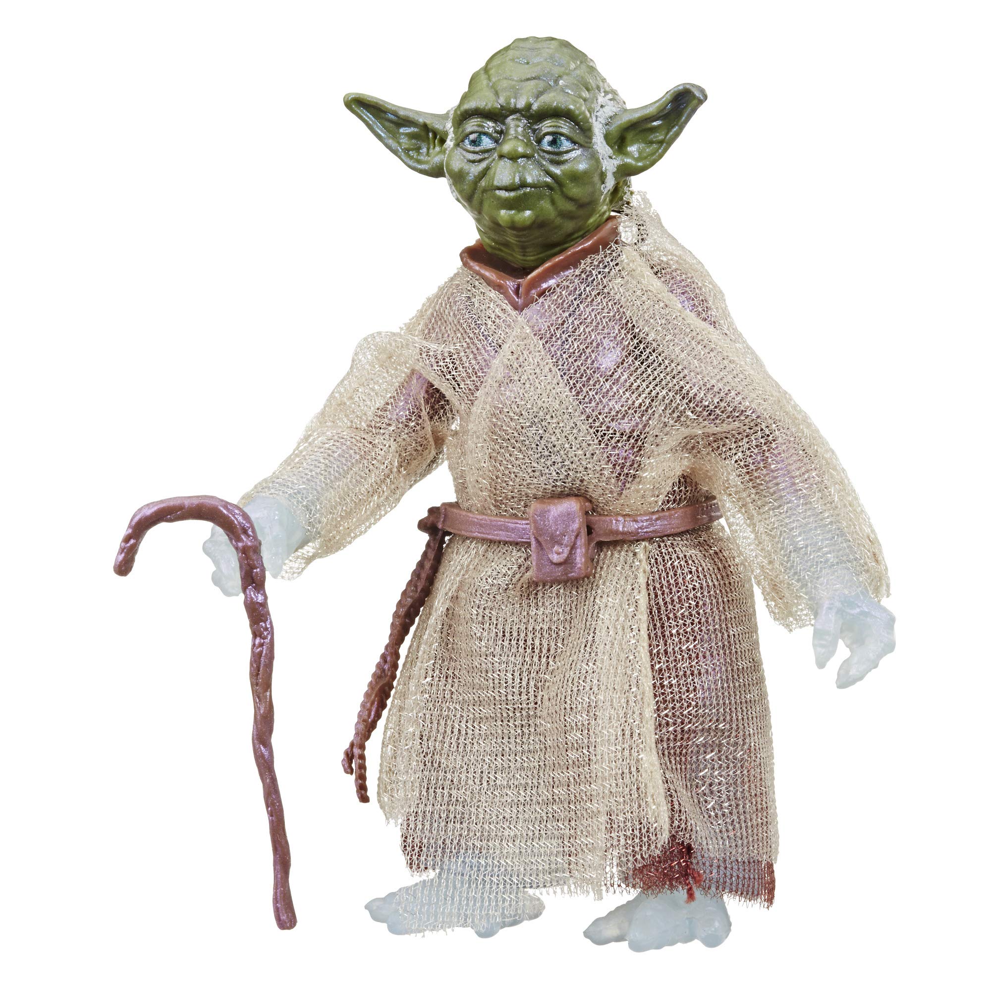 STAR WARS Black Series The Last Jedi Yoda (Force Spirit) Figura de acción – 6 Pulgadas a Escala Episodio VIII Coleccionable, sólido, Color Nailon/a, S (Hasbro 12)