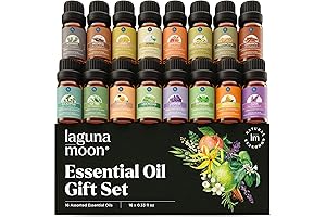 Organic Essential Oil Set: Pure Aromatherapy Oils for Skin, Home, and Well-being