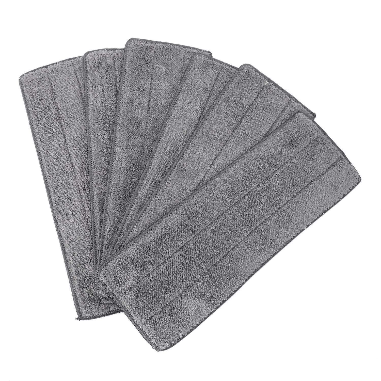 KVSERT for Mijia Deerma Replace Mop for Mi Mijia Water 360 Rotating Cleaning Cloth Head Wooden Carbon Fiber Cloth