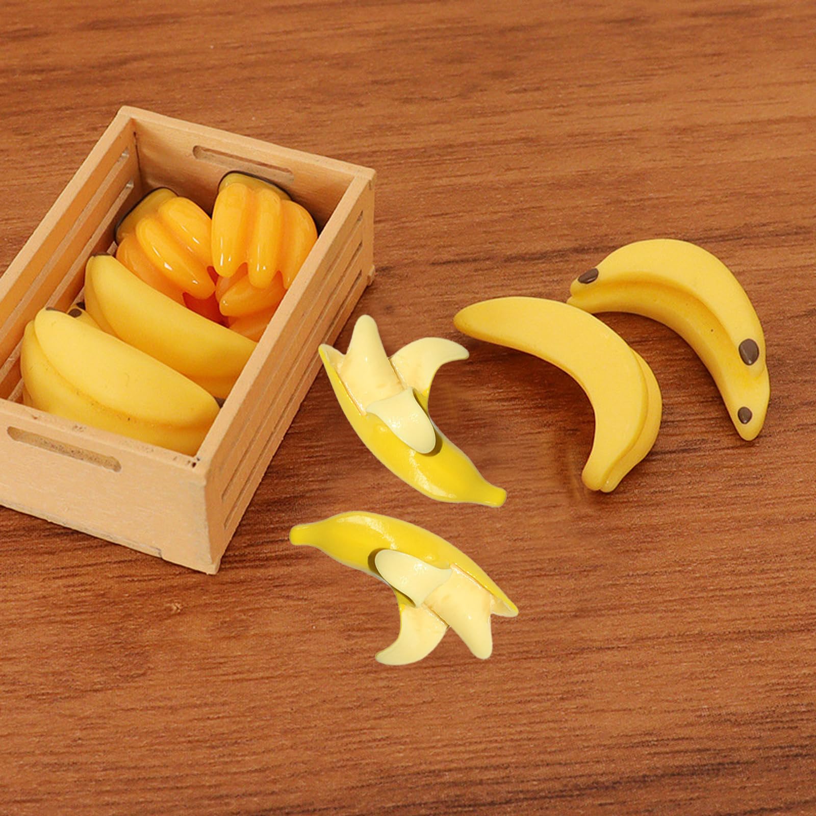 Amazon.com: TTFdacai 100 Pcs Miniature Artificial Bananas Tiny 