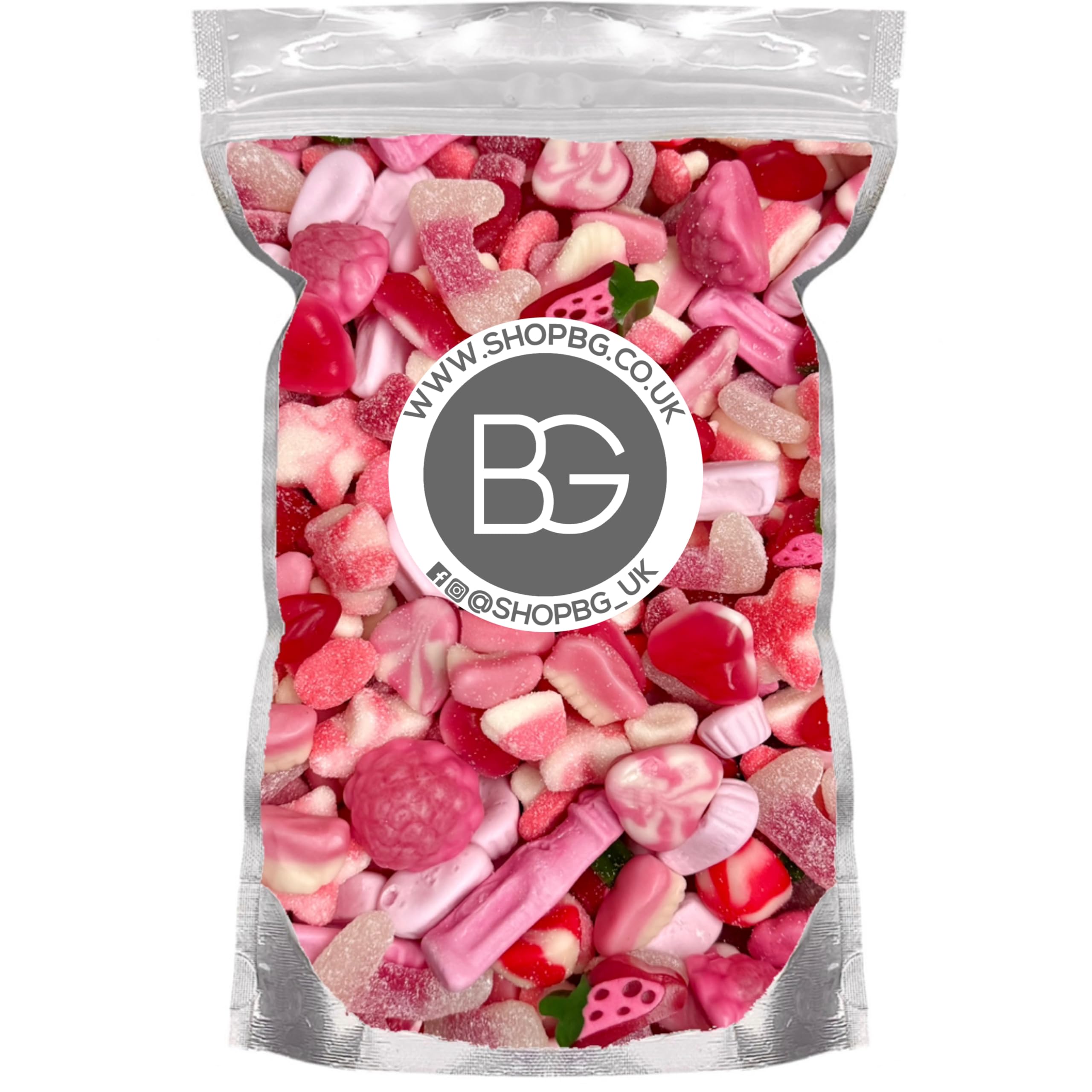 BG Quality Pick & Mix Sweet Jars | 600g Re-Sealable Sweetie Jar