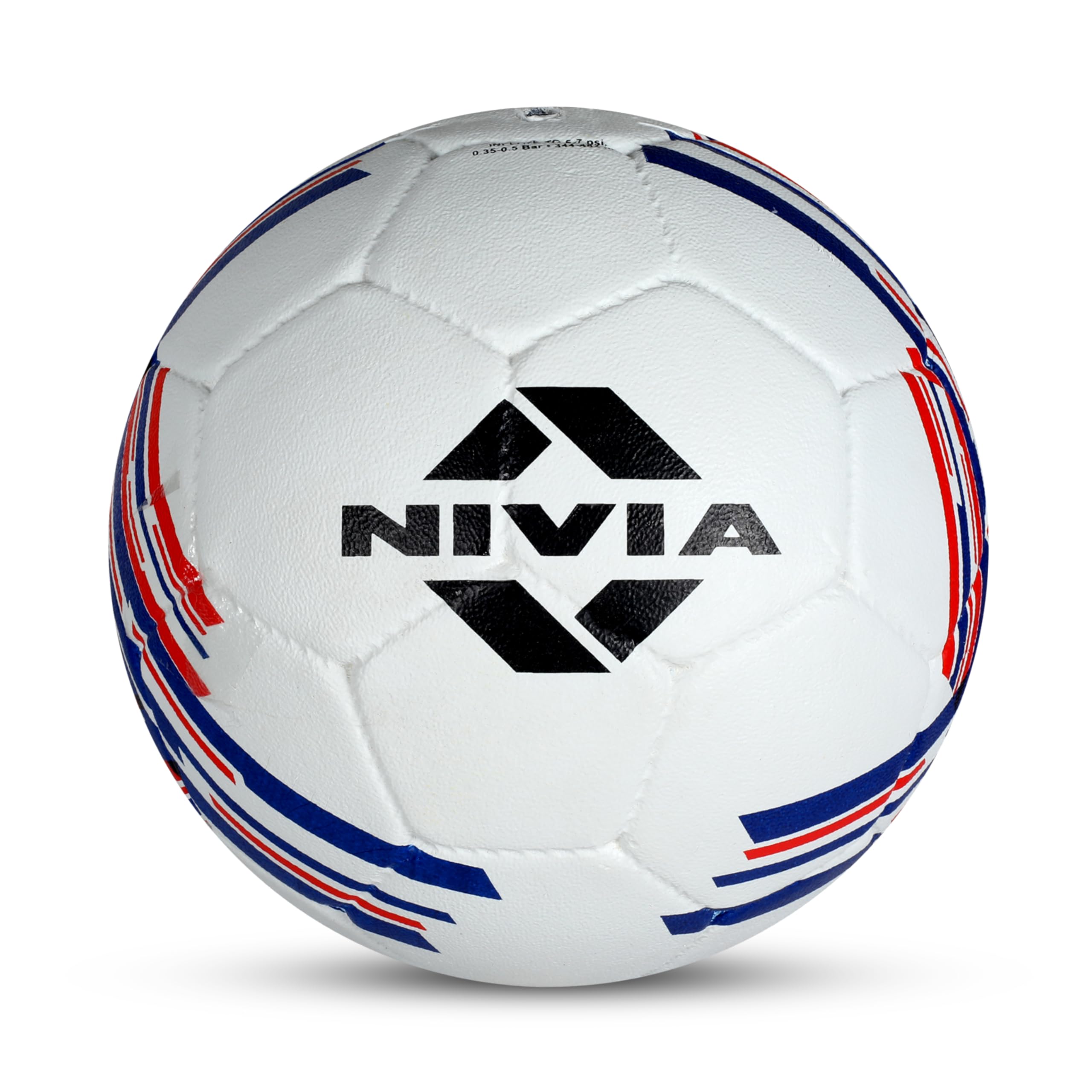 Nivia Country Colour Football (France)/Rubberized Moulded/Suitable for Hard Ground Without Grass, Wet & Grassy Ground & Artificial Turf/Training Ball/Soccer Ball/Size - 3 (Multicolour) (B07B22D4N2) Amazon Price History, Amazon Price Tracker