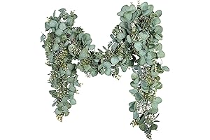Lively Spring Eucalyptus Garland for Outdoor Oasis