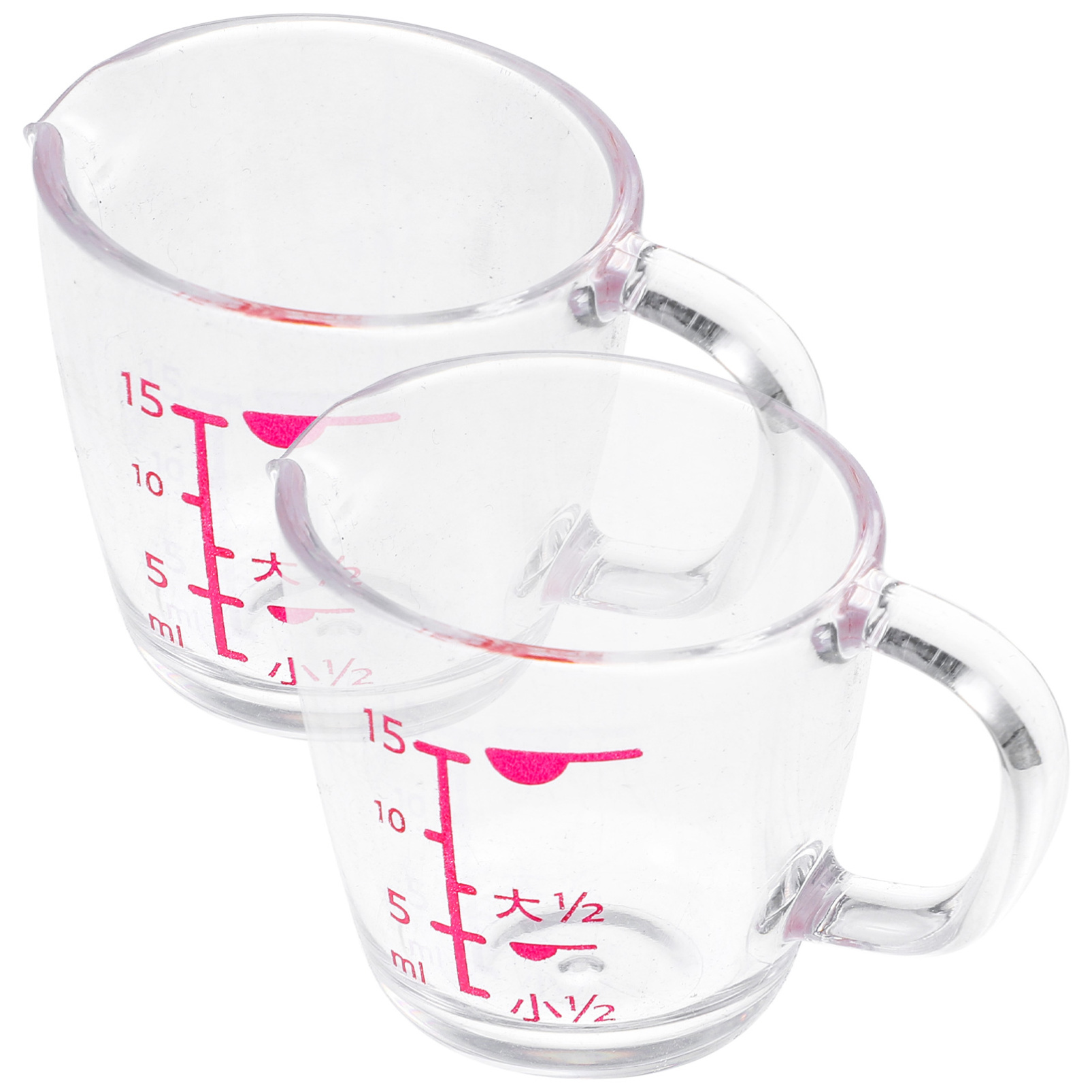 Vaso medidor pequeño Kichvoe con escala 15 ml miniatura 7