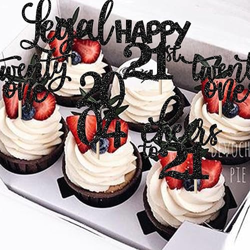 Miniatura 306 de Rsstarxi Paquete de 30 adornos para cupcakes de 15 cumpleaños con purpurina Mis Membrillo 15 desde 2010 Feliz 15º Cupcake Toppers Quince Cheers to