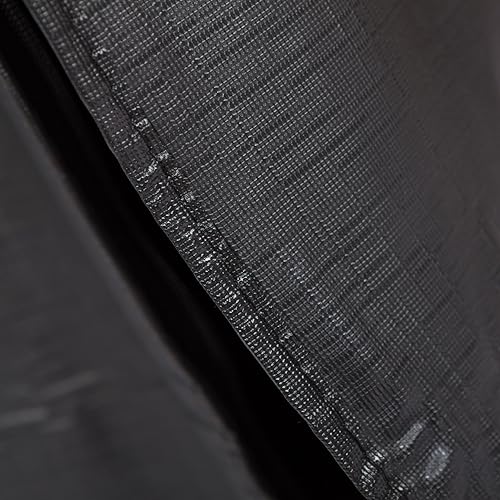 Miniatura 10 de Fire Sense Calentador de patio de acero inoxidable Pro Series con ruedas y accesorios clásicos, terrazo resistente al agua, 34 pulgadas, redonda, de