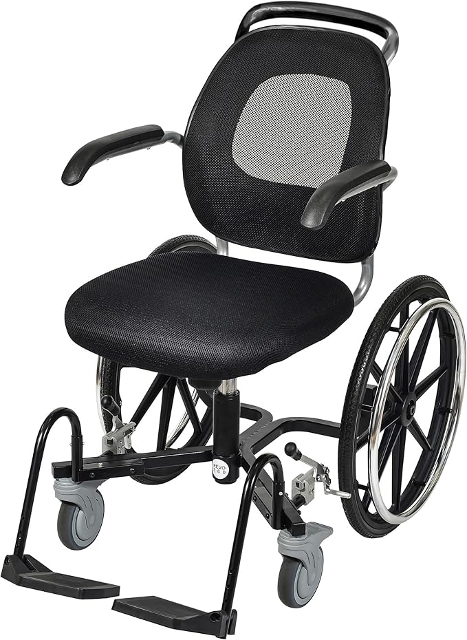 Daily Indoor Wheelchairs for Adults SlimLine Steel Narrow Wheelchair for Limited