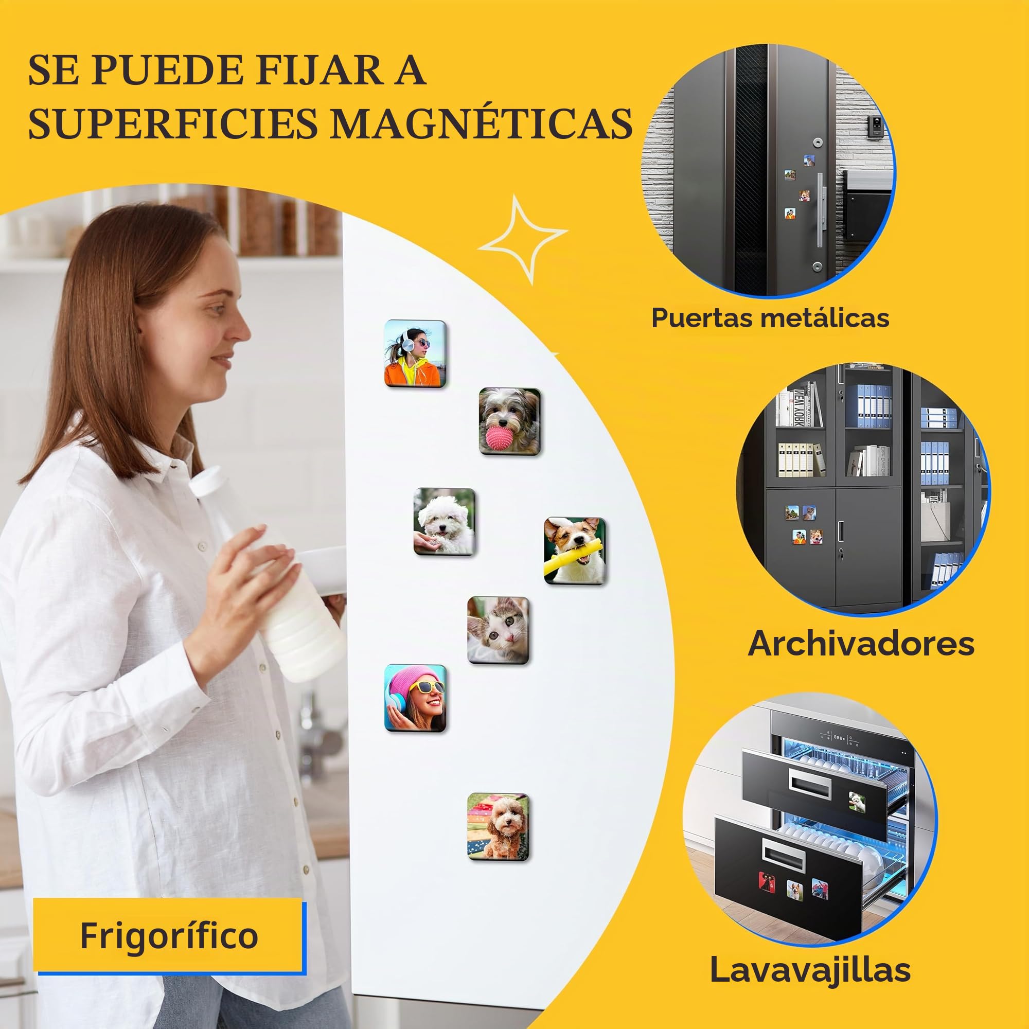 Adhesivo para nevera. KEYSAFER