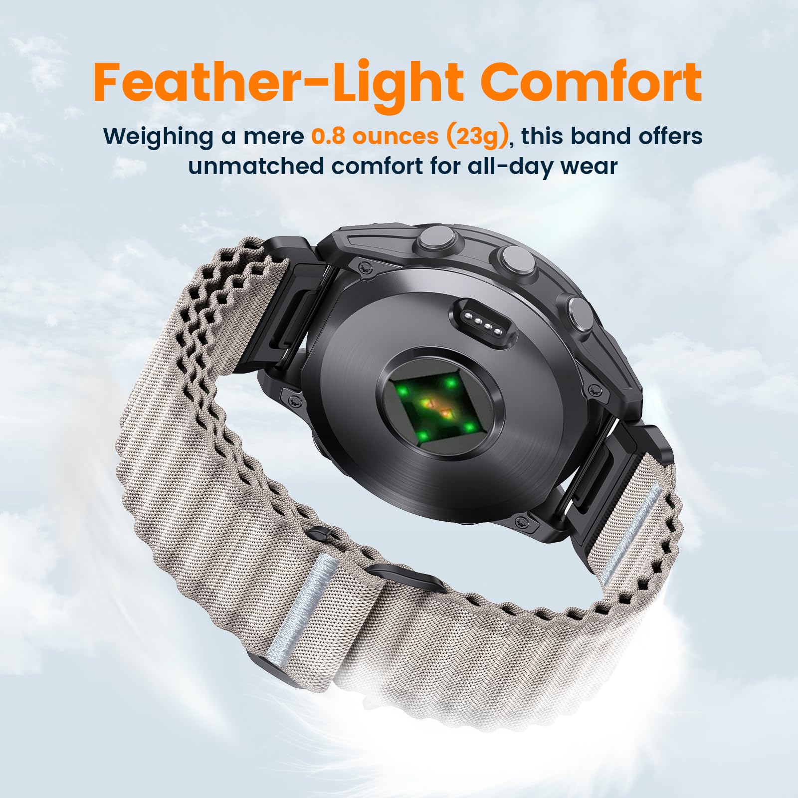 Amazon.com: Compatible with Garmin Fenix 5X/6X/7X/8 51mm Watch