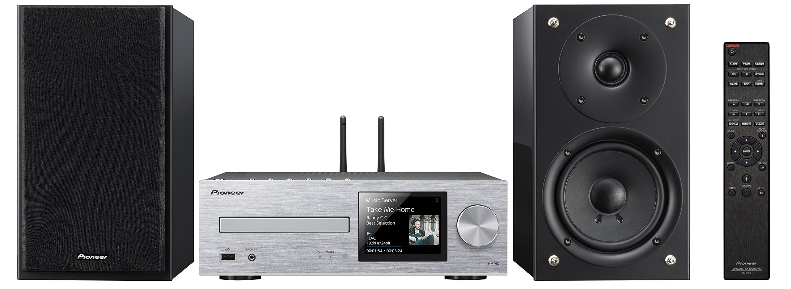 Buy Pioneer XHM76D(SB) Micro Hifi System, for CD, MP3, DAB+ Radio