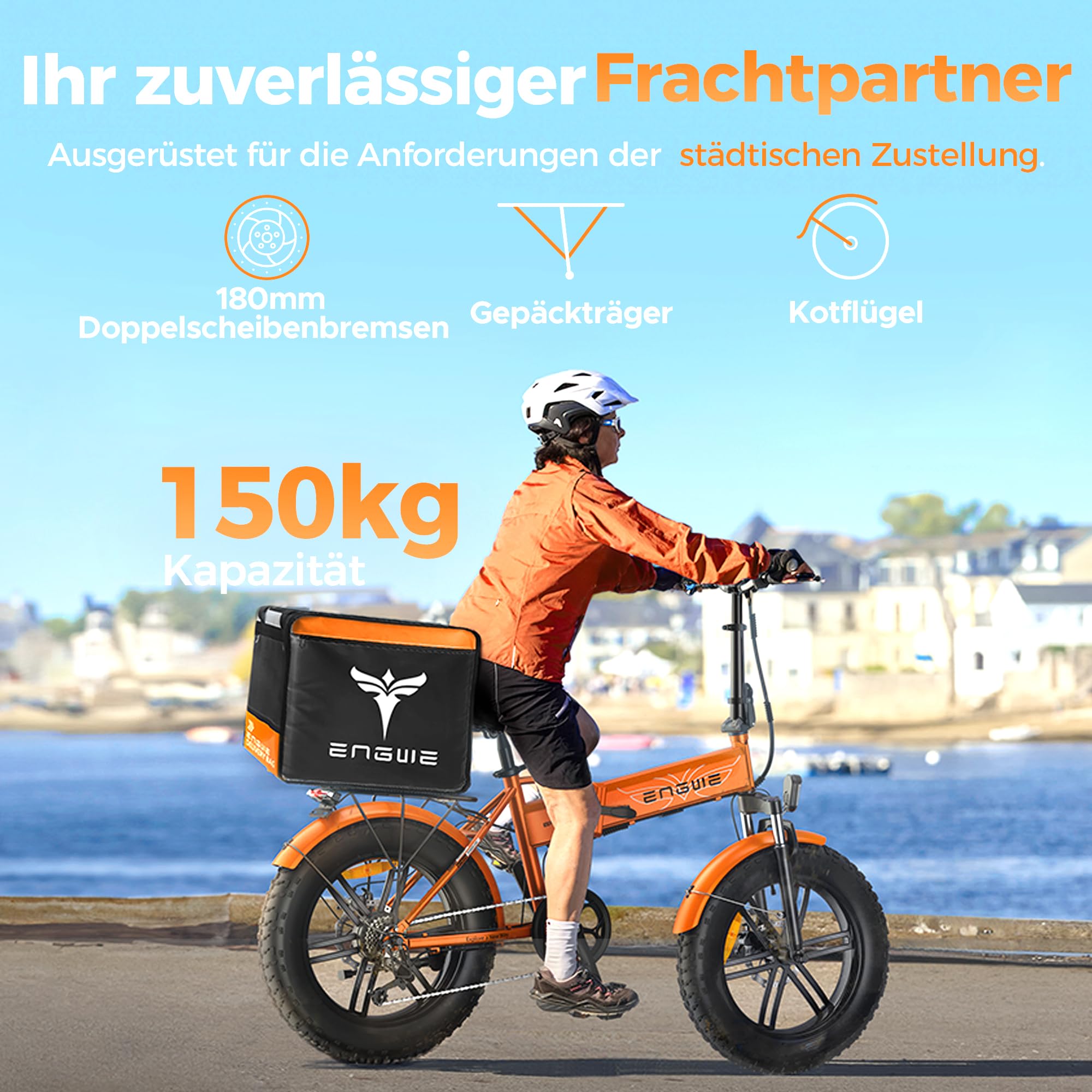 ENGWE EP-2 Boost Klappbares Elektrofahrrad mit Drehmomentsensor, 48V 13Ah Herausnehmbarer Akku Reichweite 120KM und 250W Bürstenlosem Motor, LED-Display, 20" x 4.0" Fat-Tires und 7 Gang