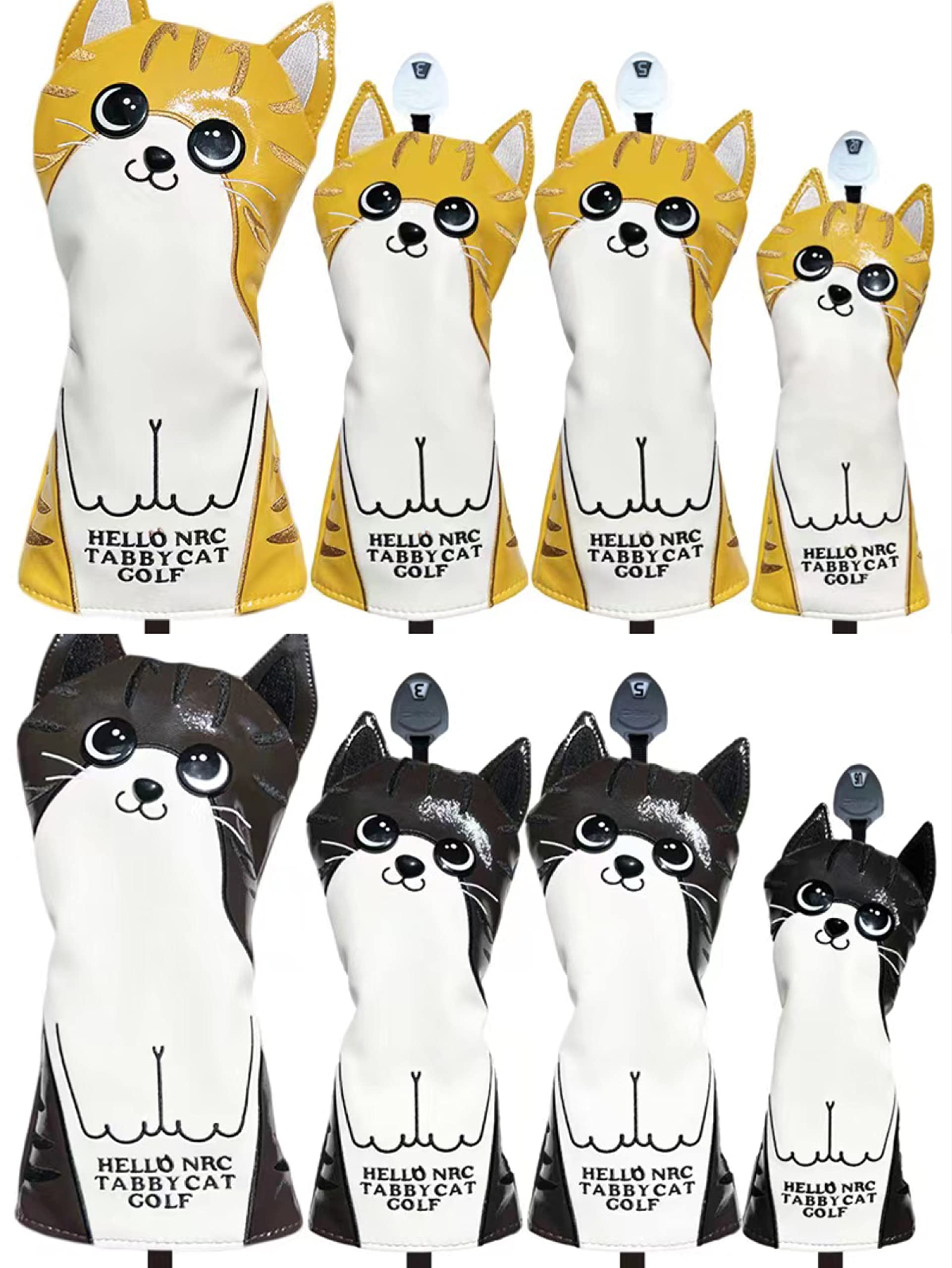 ☆さん専用　ヘッドカバー　黒猫　3点 Amazon.co.jp: nokduk ゴルフヘッドカバー ぬいぐるみ 黒猫