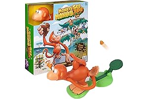 Spin Master Games Monkey See Monkey Poo Game: Engage in Frenzied Fun and Bonding
