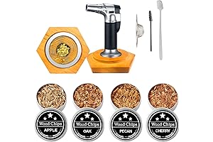 Bourbon Whiskey Gifts for Men - Unique Smoked Cocktail Kit