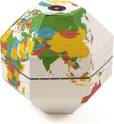 Geography Globe Earth in Pocket Voyage Country Folding FOG-N