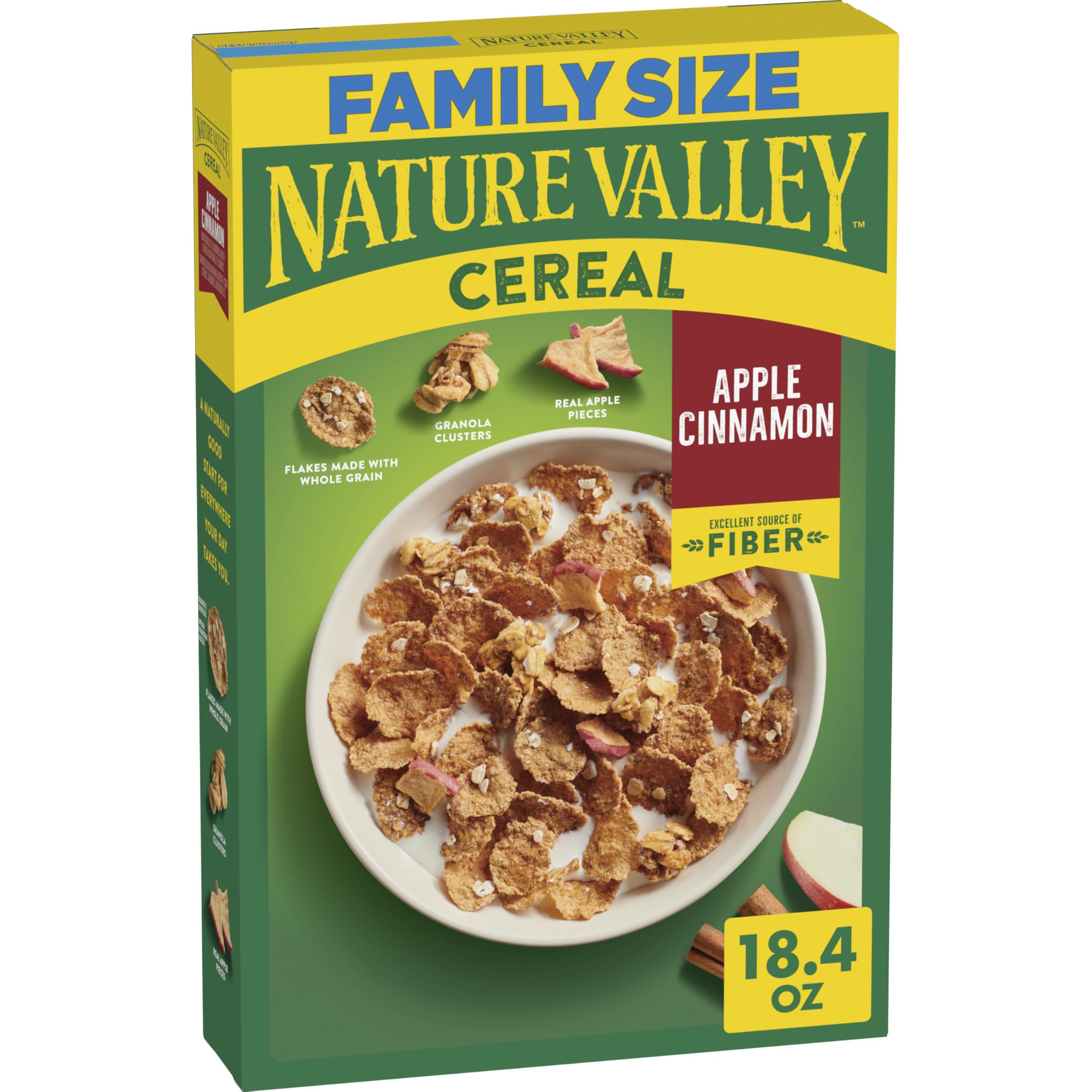 Amazon.com: Nature Valley Apple Cinnamon Breakfast Cereal with