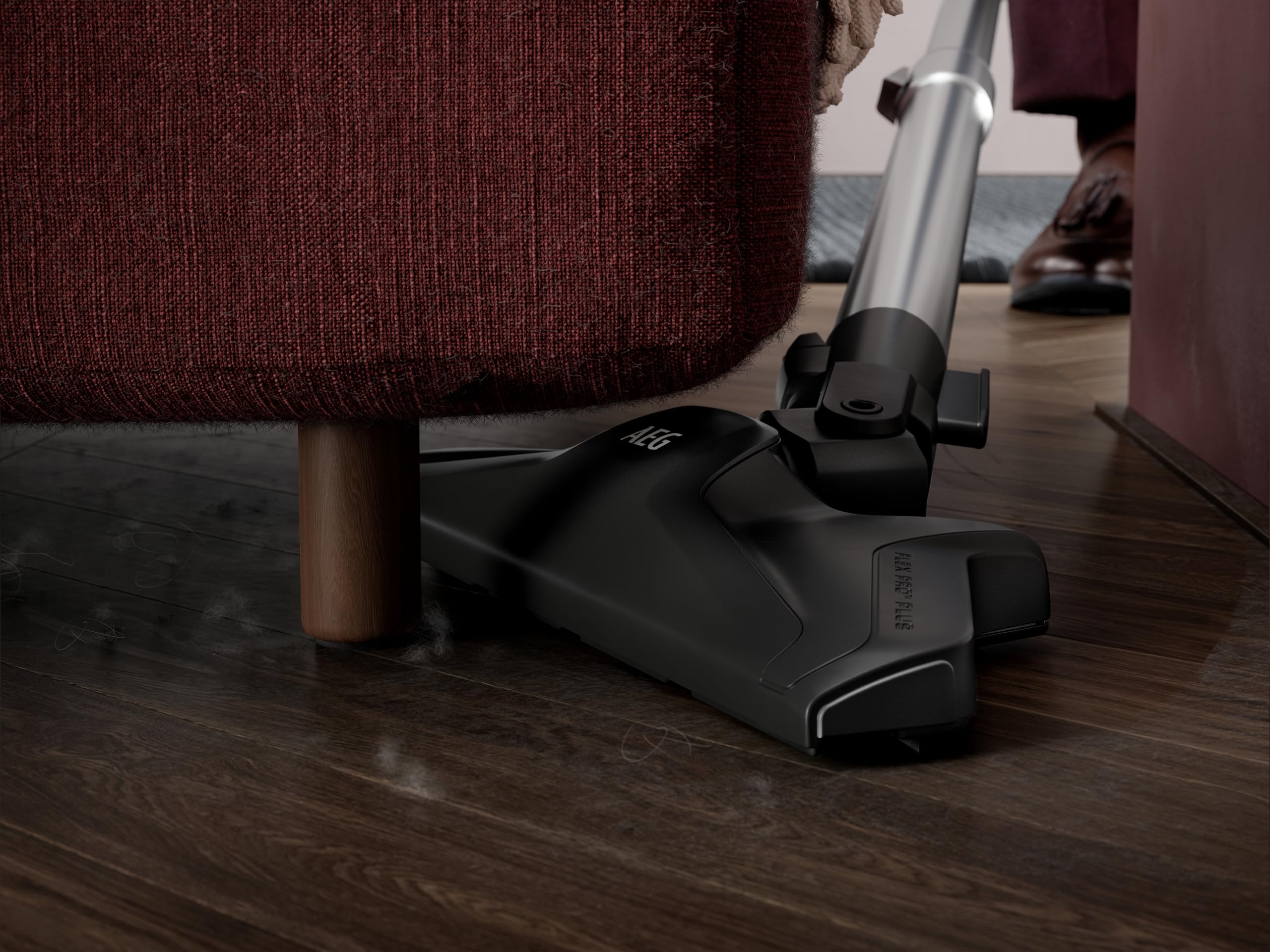 AEG Ultimate 8000 Staubsauger mit Beutel, Testsieger der Stiftung Warentest, hohe Saugleistung, Auto-Modus, Alle Böden, 48% Recyclingkunststoff, 3in1 Düse, HEPA-Filtration, 12m, LED-Licht, AB81U1SW