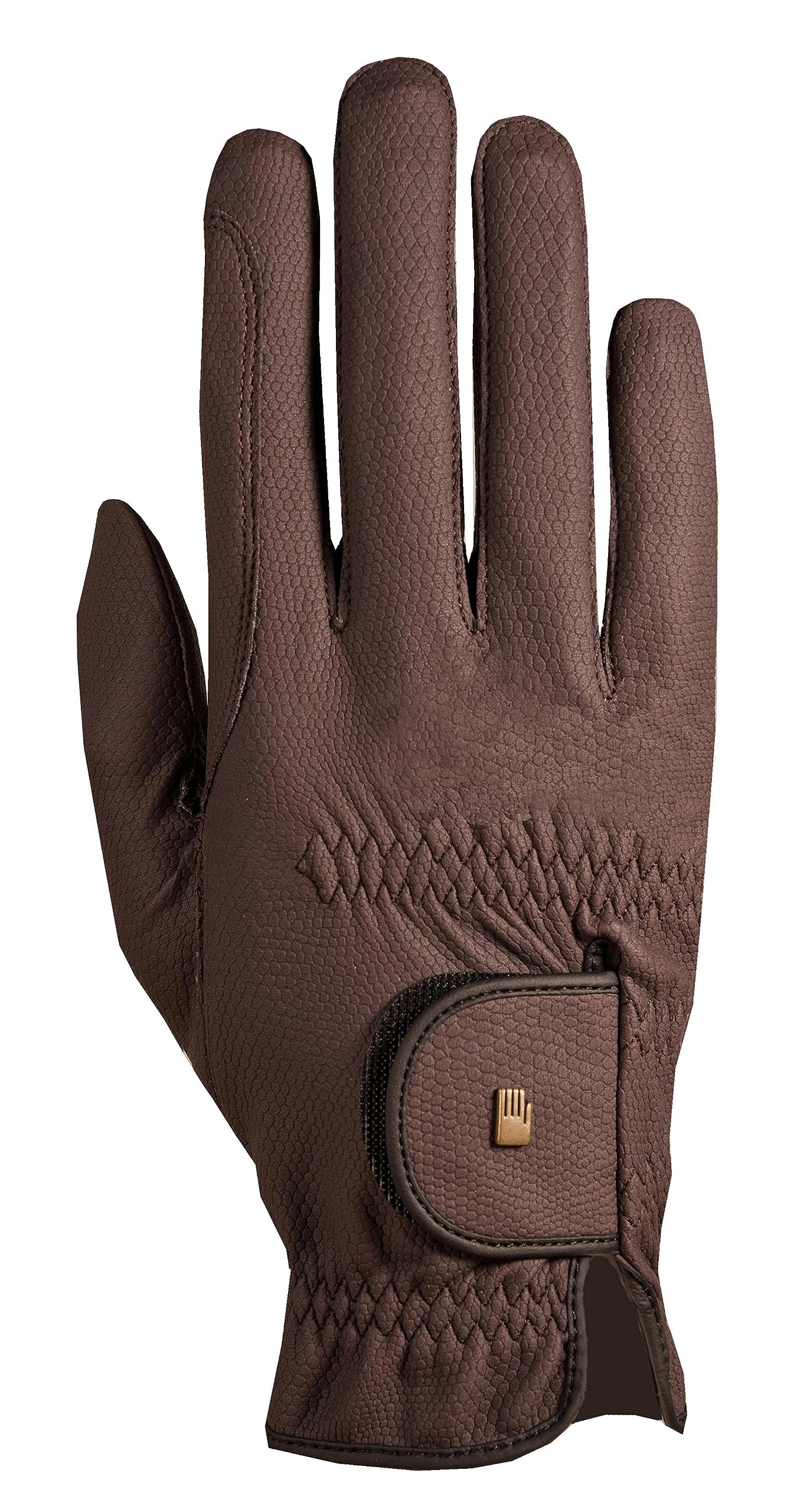 Roeckl Sports equestrian gloves GRIP WINTER, winter riding glove, mocha 9,5
