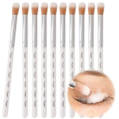 LLBA Juego de cepillos para champú de pestañas, cepillo de limpieza de pestañas para limpiar extensiones de pestañas, herramientas suaves y cómodas