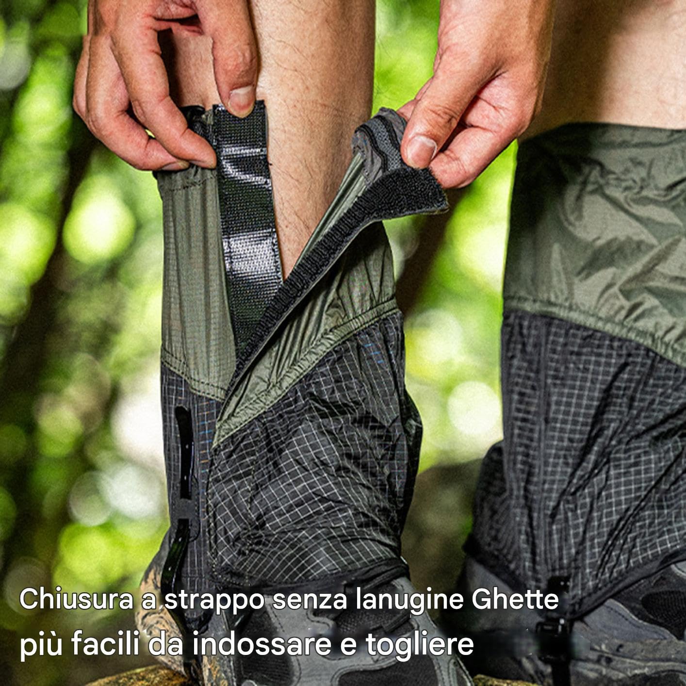 Gambali Protettivi per Scarpe | Bordo Elastico Impermeabile E Antiscivolo Protezioni | Coperture Per Ghette Da Neve,Per Uomini Donne Adulti Appassionati Di Outdoor Sci Caccia Deserto