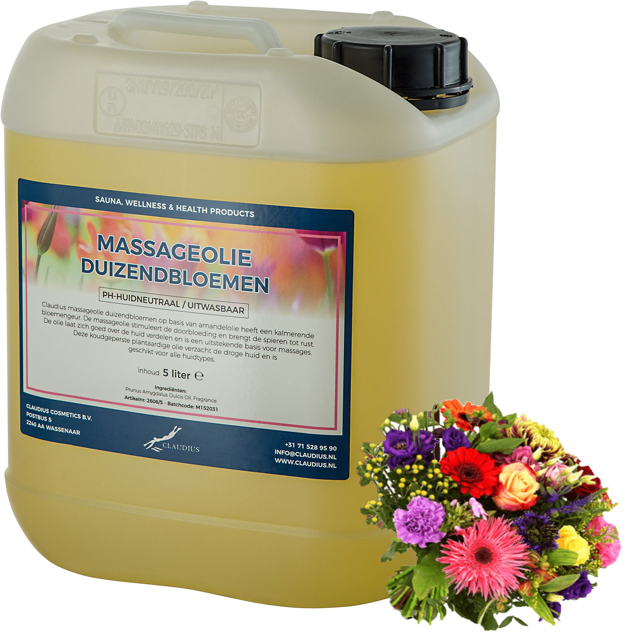 Massageöl Tausende Blumen 10 Liter