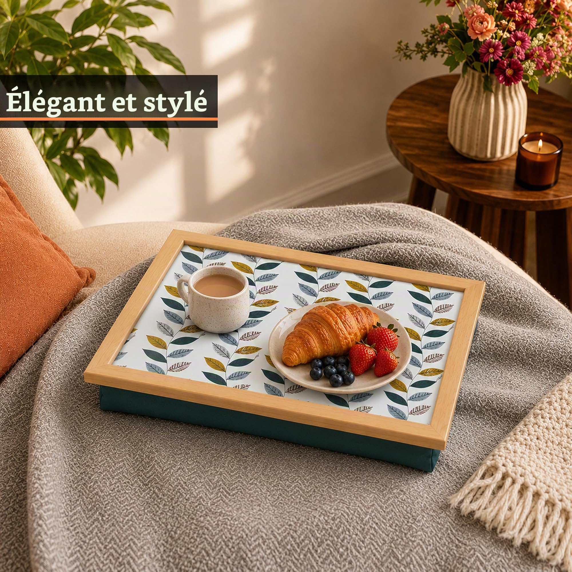Premier Housewares Plateau Repas fougère