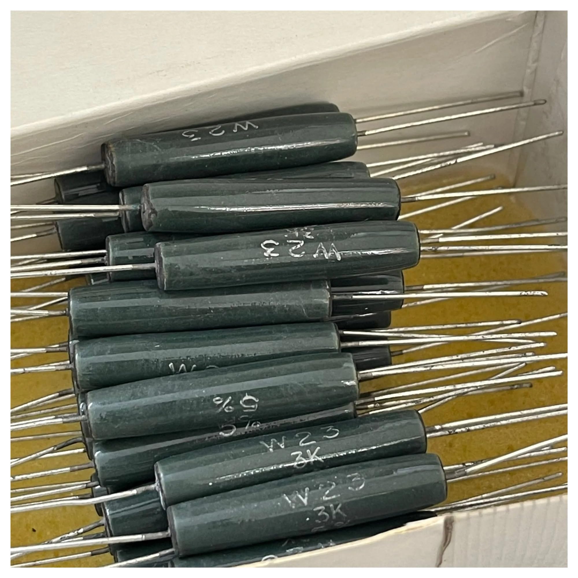 LEOTNNDQ 1pcs w23 10w 3k 3000hm audio resistor