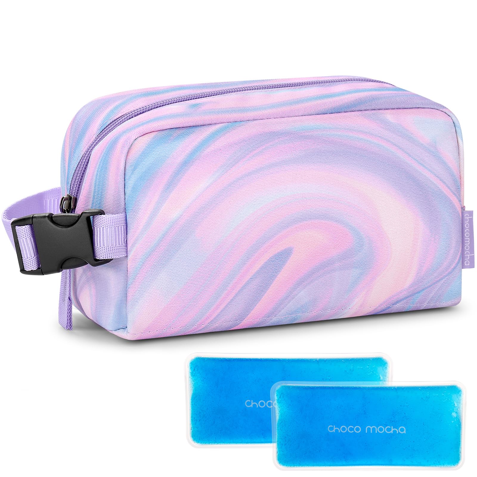 Choco Mocha Kids Snack Bag with Removable Ice Packs